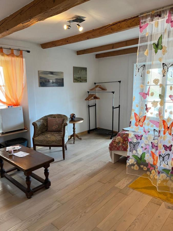 Chambre Papillon Avec Acces Terasse La Neuveville Buitenkant foto